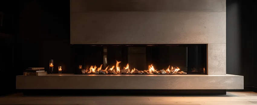 Gas Fireplace Ember Bed Design Services in Sunny Isles Beach, Florida