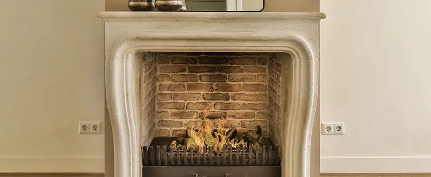 Vintage-style Fireplace Redesign in Sunny Isles Beach, Florida