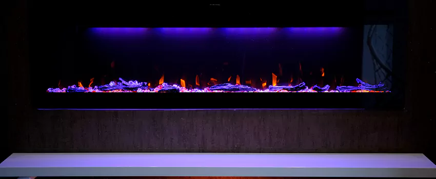 Dynamic Flame Color Fireplace Installation in Sunny Isles Beach, FL